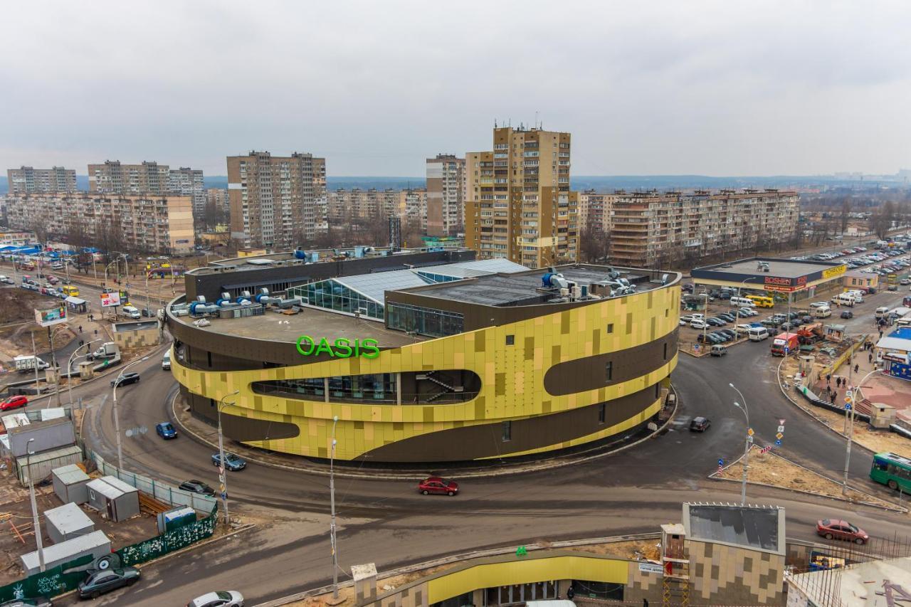 Kvartirkoff Na Obolonskom 40 Киев Екстериор снимка